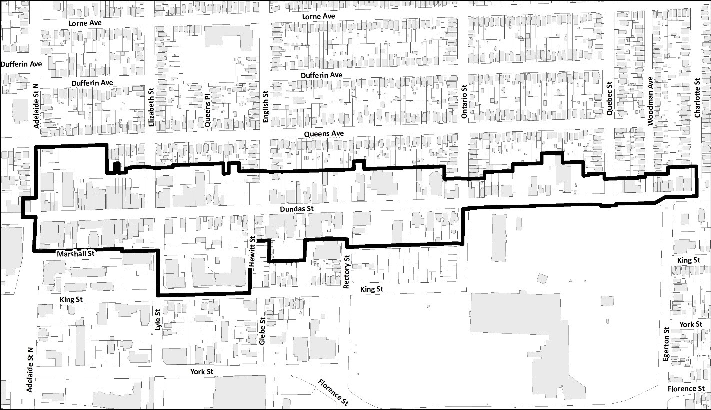 OLD EAST VILLAGE BOUNDARY – Section 14