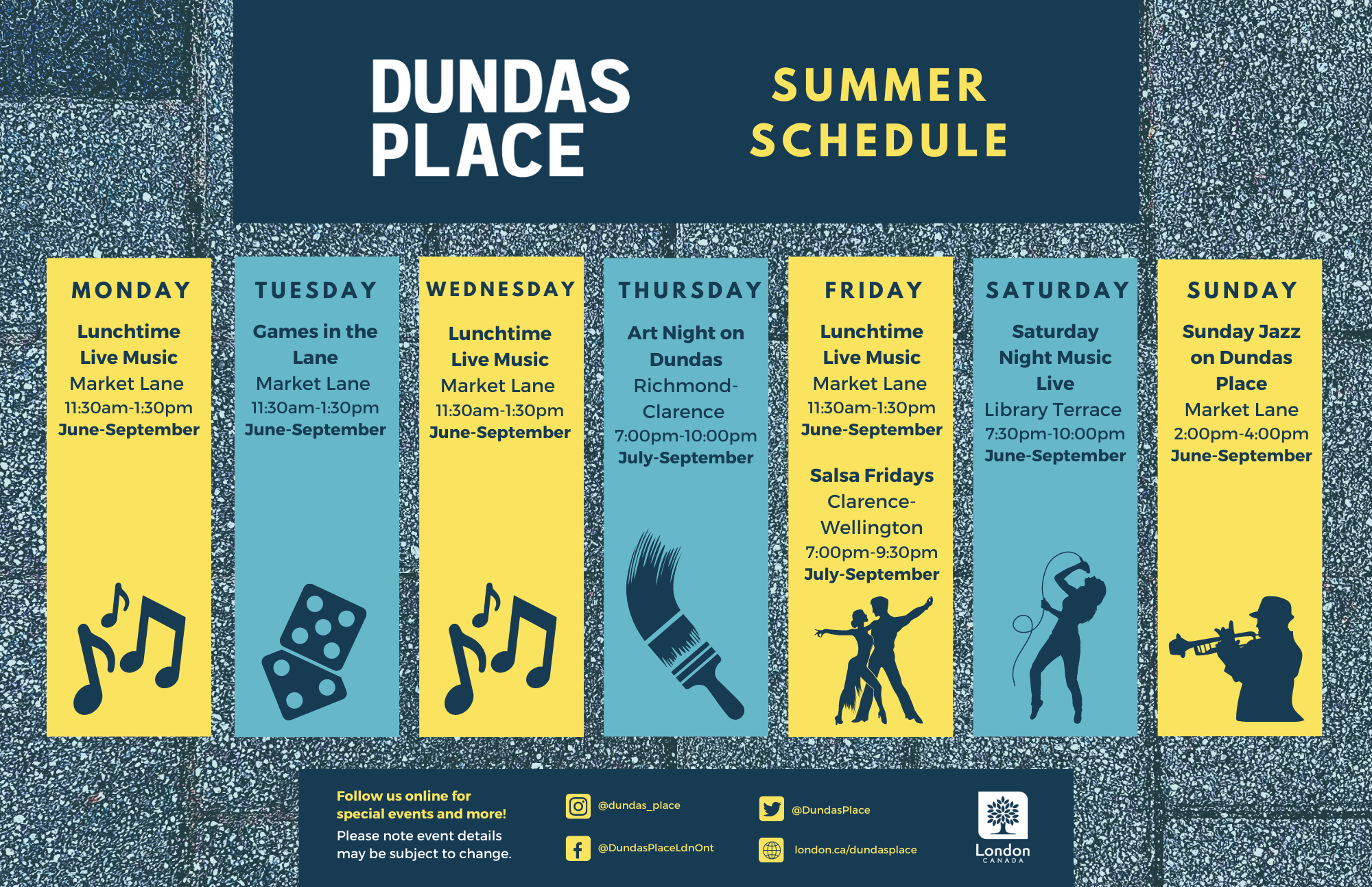 Dundas Place Daily Events