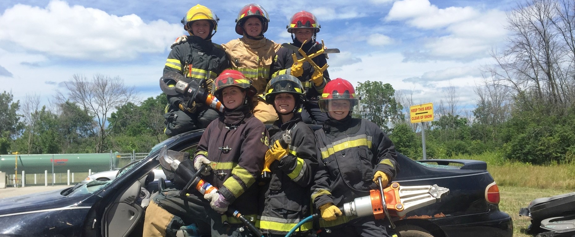 Camp Future Firefighters in Training