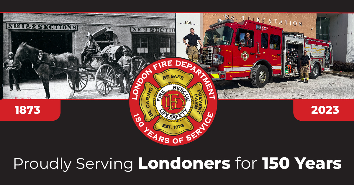 London Fire Department 150th Anniversary