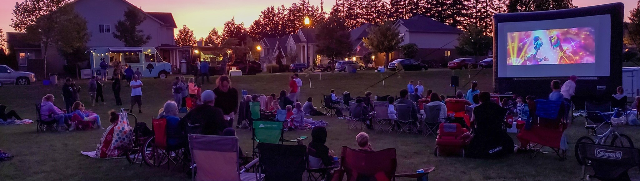 Outdoor Movie Night in Local Park