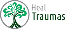 Heal Traumas logo of a tree