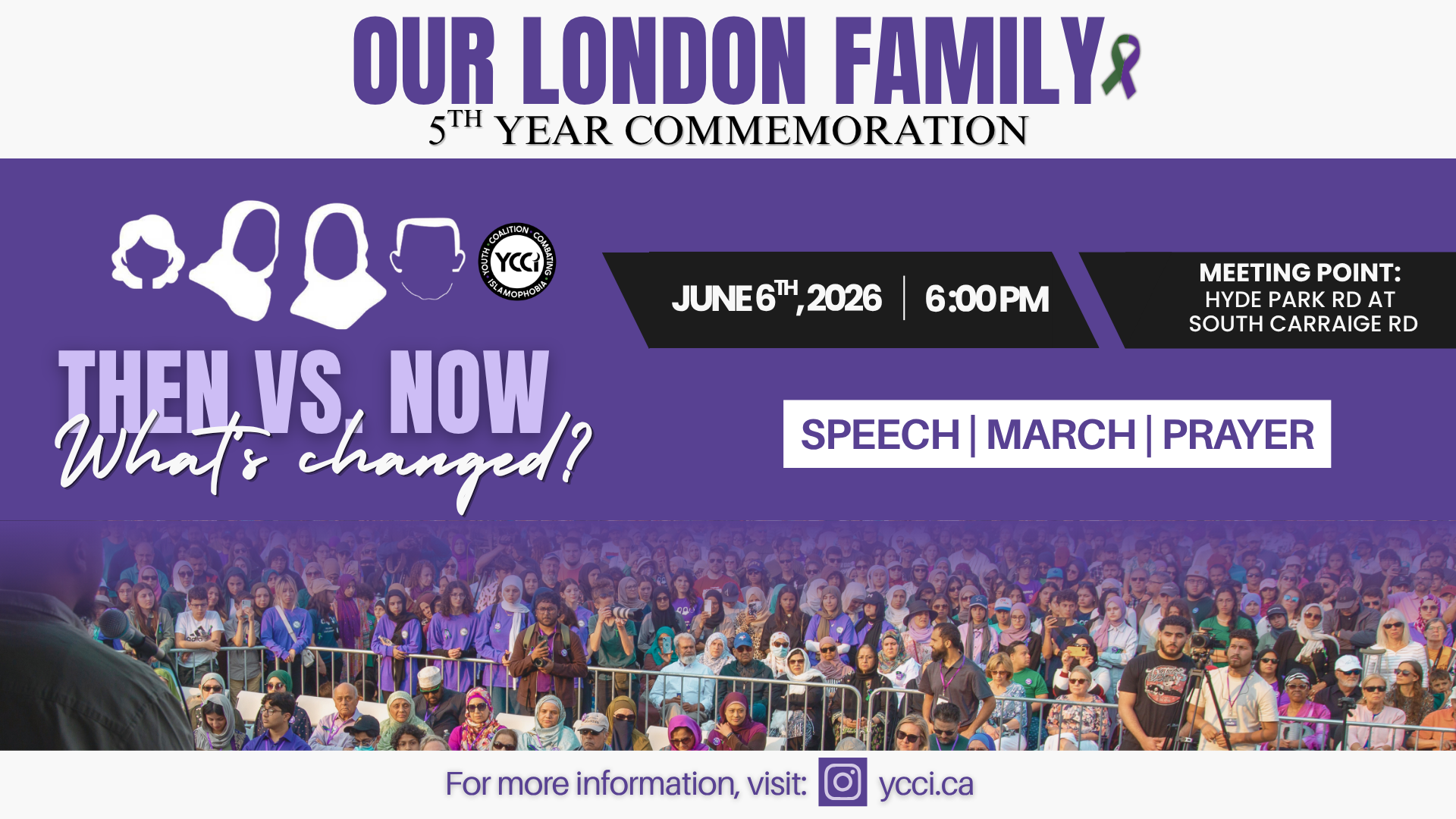 YCCI community march poster