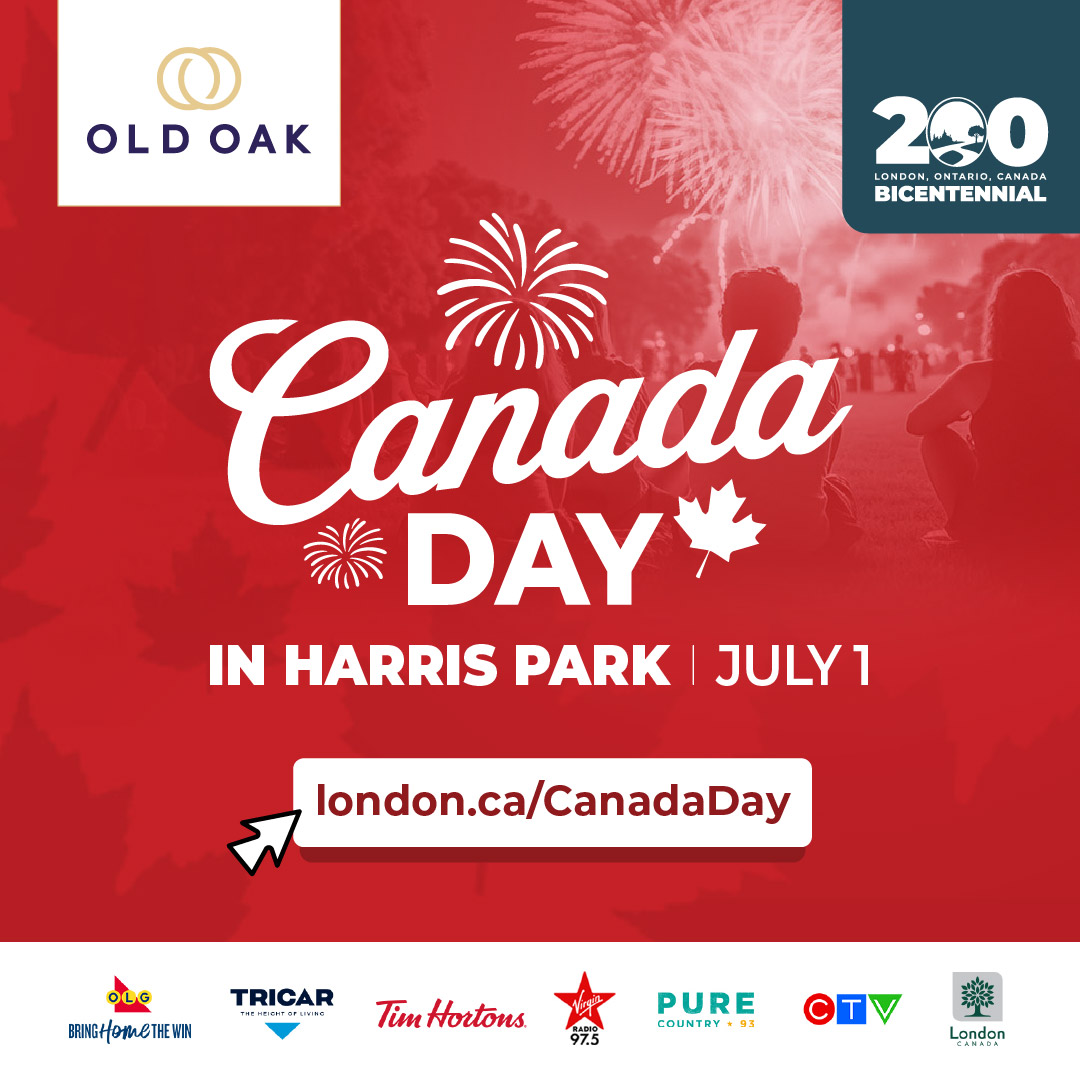 Canada Day in Harris Park banner 2026