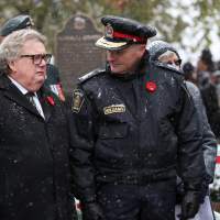 Mayor Ed Holder at Remembrance Day Ceremony