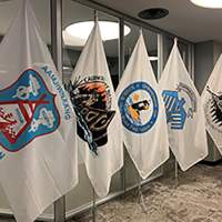 image of the 5 flags of the First Nations
