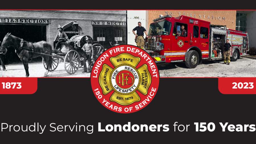 London Fire Department 150th Anniversary